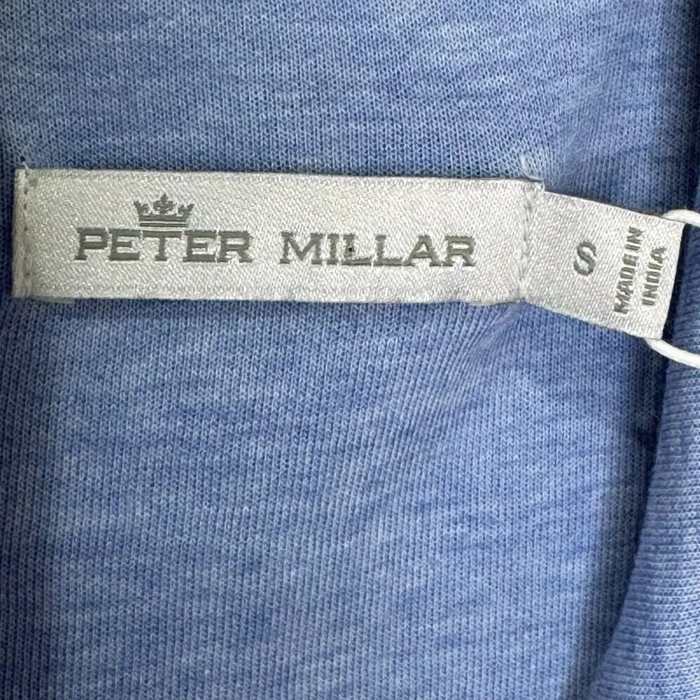 Peter Millar Womens Jacket Size Small Light Blue Heather NEW Full Zip